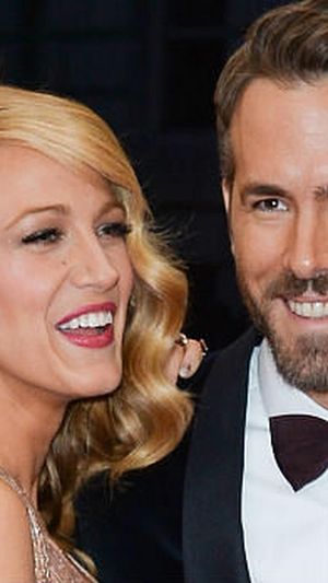 Blake Lively and Ryan Reynolds attend the "Charles James: Beyond Fashion" Costume Institute Gala