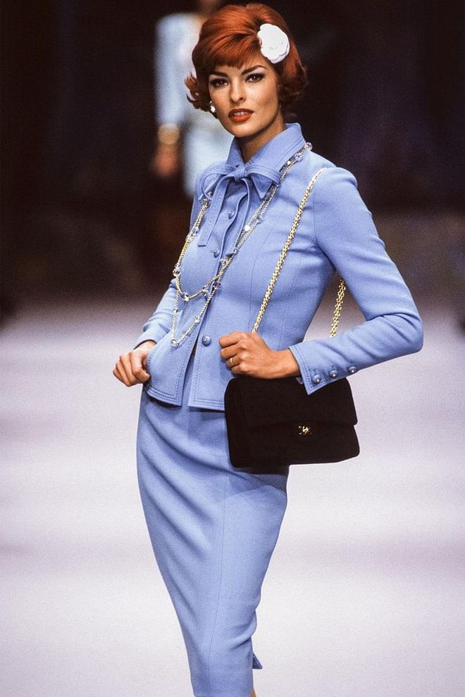 Chanel RTW Spring/Summer 1991-1992 fashion show. Photo: Getty 