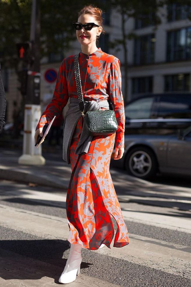 Team them with printed, boho maxi dresses as the weather starts to pick up.

Photo: Getty