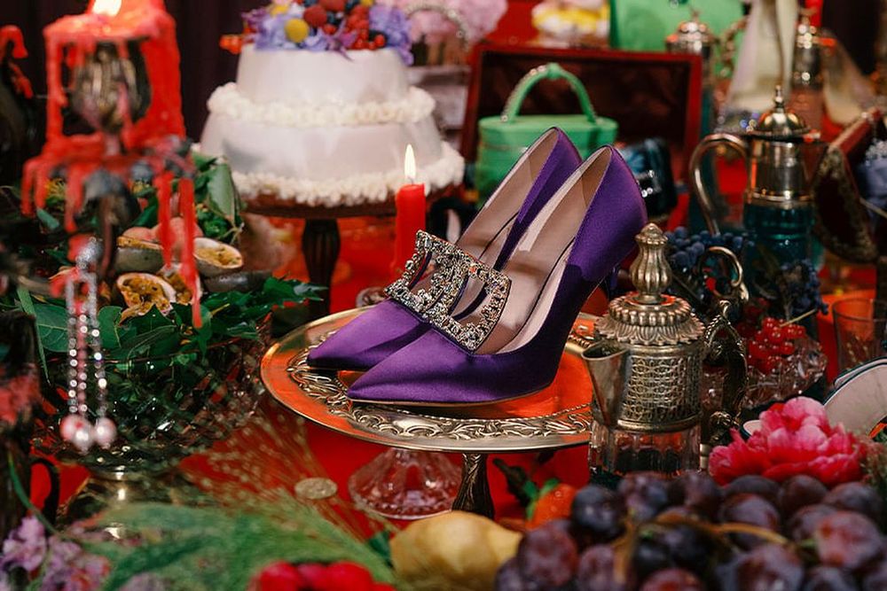 Step Into The Fabulously Camp World Of Roger Vivier's SS21 Collection