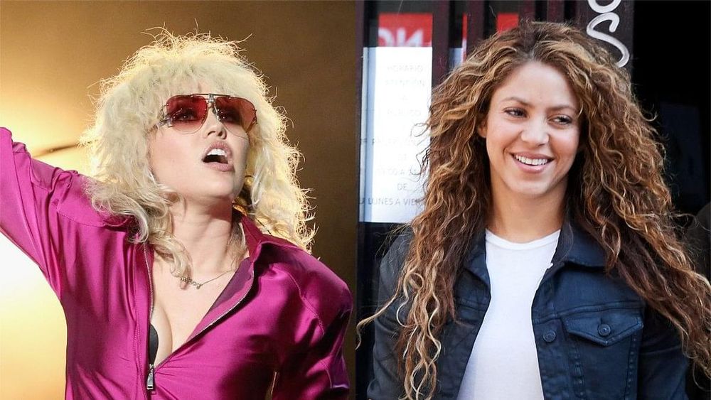 Shakira Lets Her Bra Peep Through Her Blazer, Forgets Her Shirt At Home