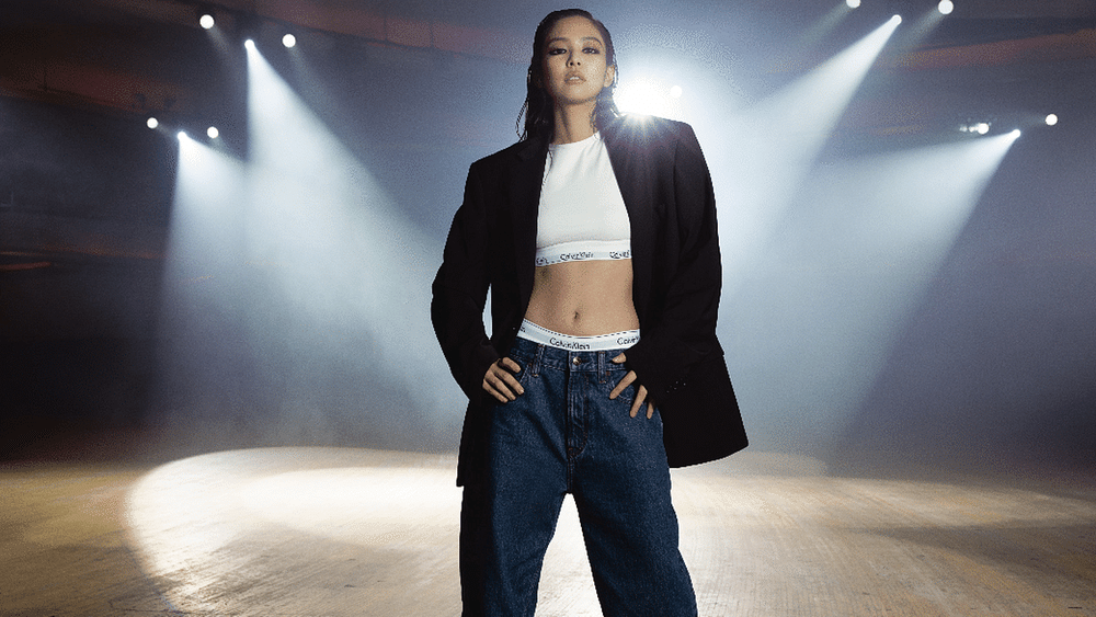 Blackpink's Jennie lights up Calvin Klein Underwear and Jeans