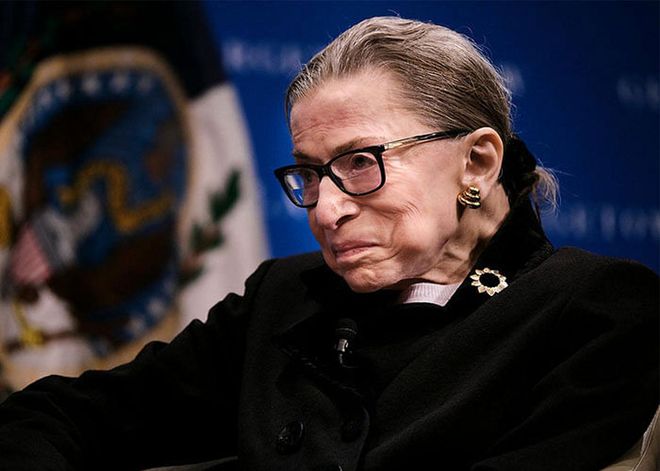 One of the first female Associate Justices of the U.S. Supreme Court, Ginsburg has consistently supported abortion rights and a woman’s agency over her own body, and even helped to overturn laws that discriminate against women.