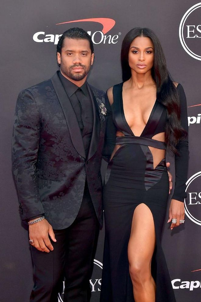 After both getting out of serious relationships, Ciara and Russell Wilson started dating in April 2015. The singer and the NFL star weren't shy about their relationship, and they even talked about their decision to remain abstinent until marriage.

"I really believe that when you focus on a friendship, you have the opportunity to build a strong foundation for a relationship," Ciara told Cosmopolitan South Africa. "You shouldn't feel like you have to give your body away to get someone to like you."

The two got married and broke their abstinence in July 2016, then announced their pregnancy just a few months later.

Photo: Getty