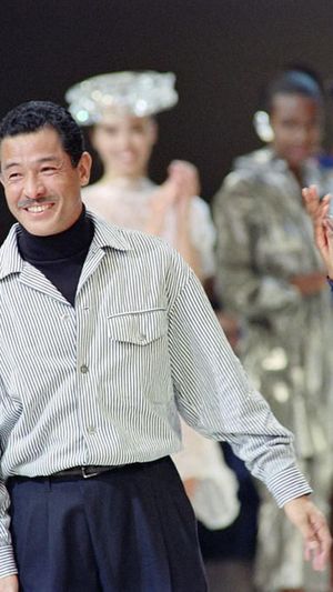 Japanese fashion designer Issey Miyake has died