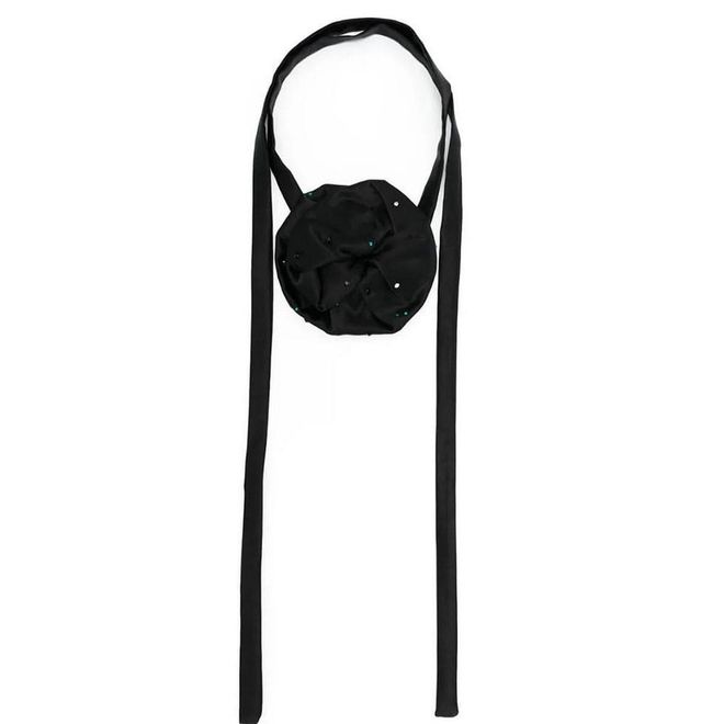 MANURI Floral-Appliqué Choker Necklace