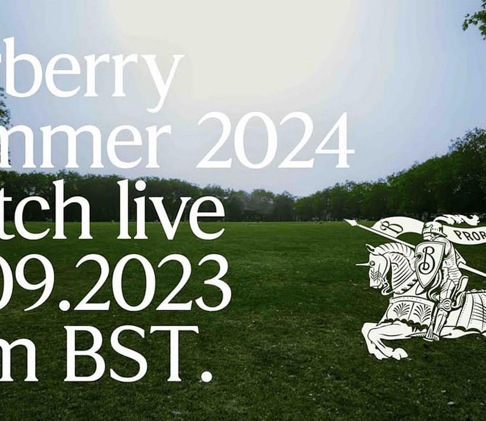 Burberry Summer 24 livestream