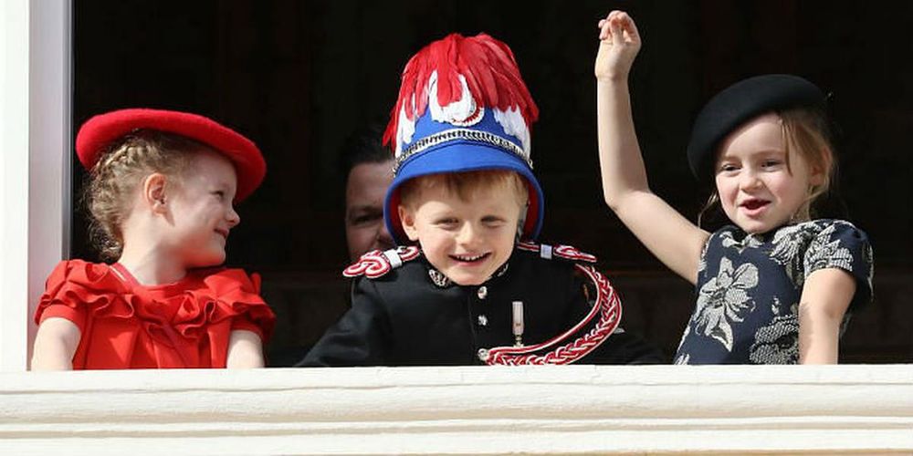 Monaco's Royal Kids And Their Precious Hats Gather At National Day Celebrations