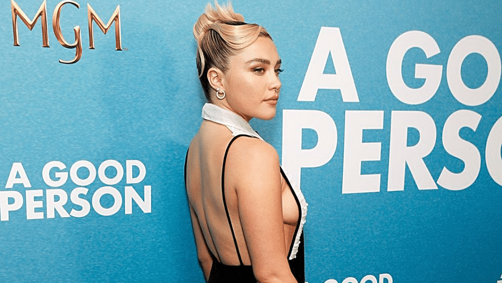 Florence Pugh Elevates Side-Boob Dressing in a Bold Valentino Gown