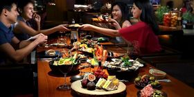grand hyatt singapore mezza9 party dinner restaurant dining new years eve christmas eve buffet