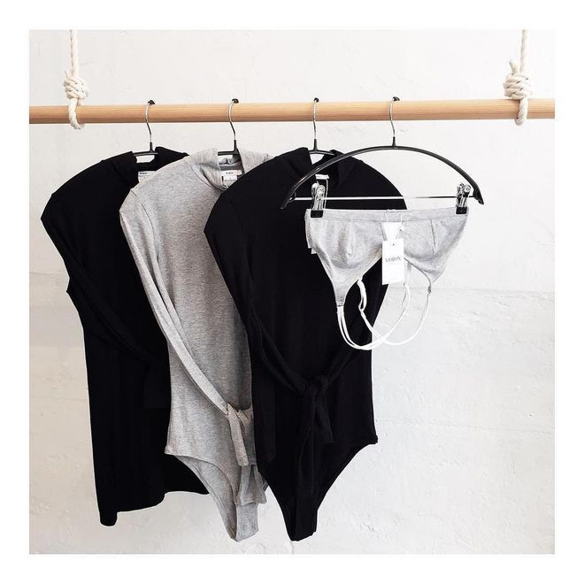 It's important to remember to be sustainable through and through, all the way down to your underwear. Watson has vouched for Copenhagen's lingerie company Woron in the past, and has even worn its bodysuits with jeans and skirts on multiple occasions. Visit woronstore.com.