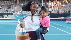 Serena Williams's Daughter Wears A Mini Version Of Her Signature Catsuit