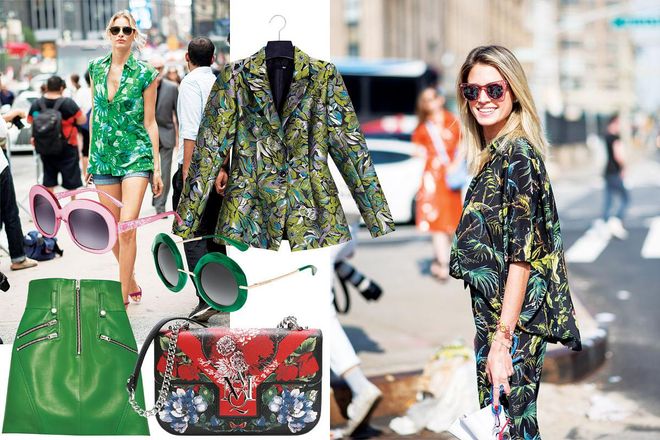 Real way: Perfect the high-low mix with shorts and heels | Get the look: Jacket, d.d. collective. Skirt, Coach 1941. Sunglasses, $360, Dolce & Gabbana. Sunglasses, $360, Giorgio Armani. Bag, Alexander McQueen.  