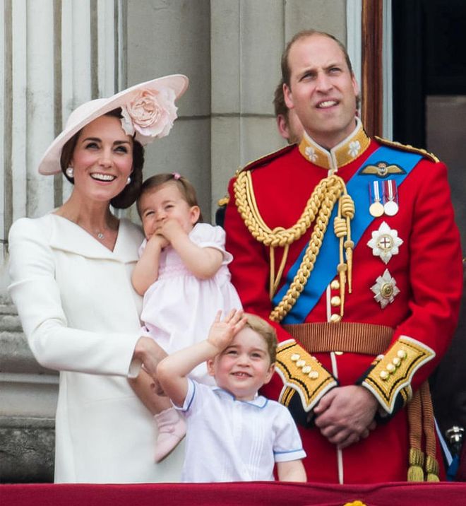 Princess Charlotte Made Her Buckingham Palace Balcony Debut