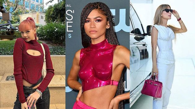 Celebrities like Zendaya, Jennie, Lisa and more are already wearing Pantone’s colour of 2023, Viva Magenta