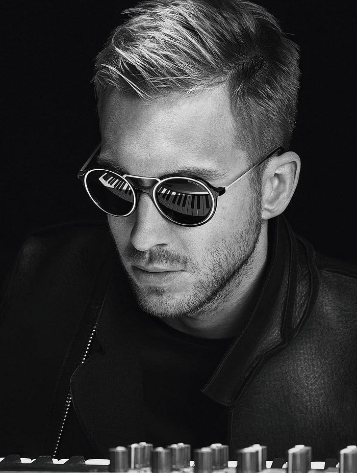 Calvin Harris Strips Down To His Skivvies For Emporio Armani