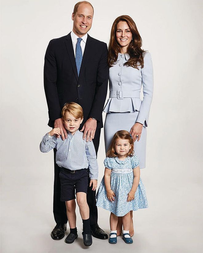 Third and fourth in line to the British throne respectively, Their Royal Highnesses Prince George and Princess Charlotte of Cambridge are the children of His Royal Highness Prince William and Her Royal Highness Princess Catherine, the Duke and Duchess of Cambridge, and the most adorable of English royal babies. Natural internet meme generators, be 
it getting reprimanded by the Duchess of Cambridge at the wedding of Pippa Middleton or waving proudly on the first day of school, these inquisitive young royals are already stealing the hearts of the world. 
