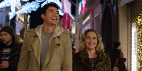 Emilia Clarke and Henry Golding in 'Last Christmas'