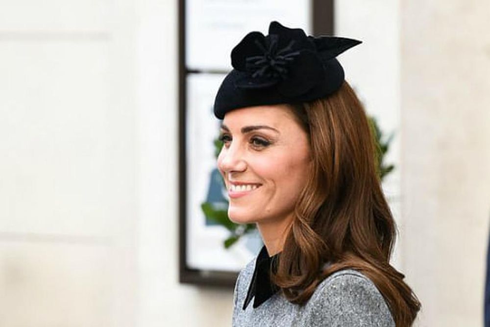 Kate Middleton Black Hat