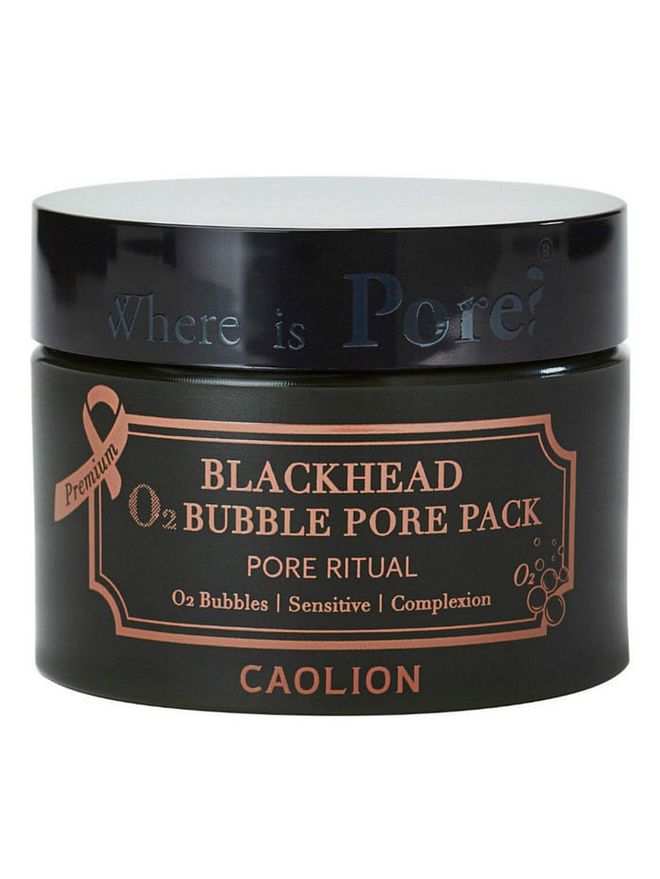 Made with 100 percent natural sparkling water and charcoal powder, the mask is activated and forms micro oxygen bubbles once applied to deeply penetrate into skin, eliminating pore-clogging impurities, debris, and excess sebum. Use regularly to detox and exfoliate skin. 
Photo: Courtesy