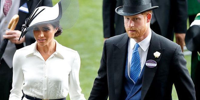Exactly a month after her royal wedding to Prince Harry, the Duchess of Sussex attended her first Royal Ascot. Arriving by carriage with Prince Harry, Meghan looked nothing short of stunning in a belted white Givenchy dress and Philip Treacy hat.