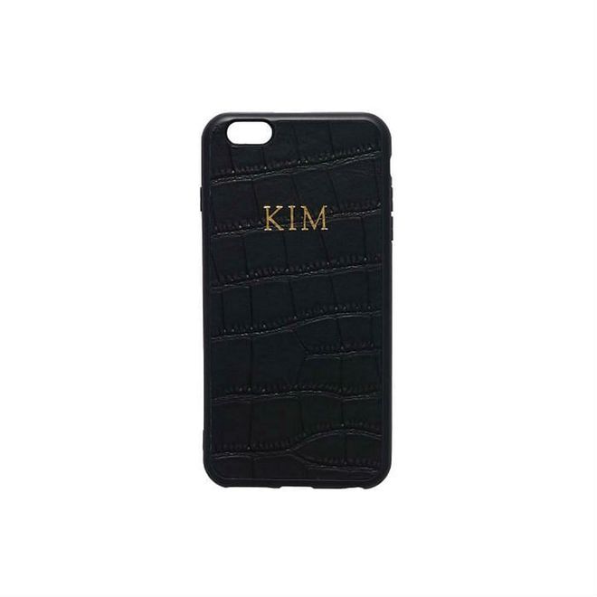 Monogrammed phone case, The Daily Edited