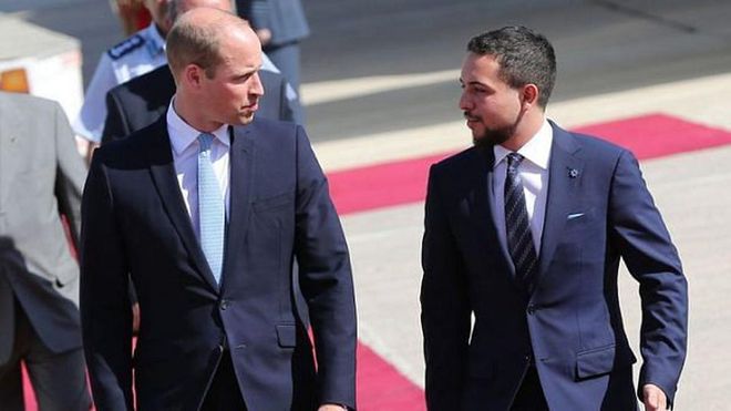 Prince William, Jordan
