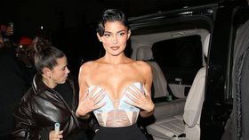 Kylie Jenner Drops Jaws in a Corset Gown at the Jean Paul Gaultier Show