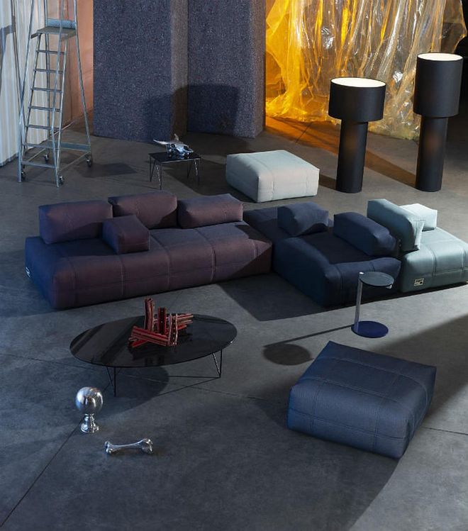Diesel Living has referenced the past and present for its new offerings, including refreshed updates of best-selling classics.

The Aerozeppelin's modular seating is light, comfortable and highly versatile. Its key feature? A rotatable backrest that can accommodate the seat depth preferences of its users.