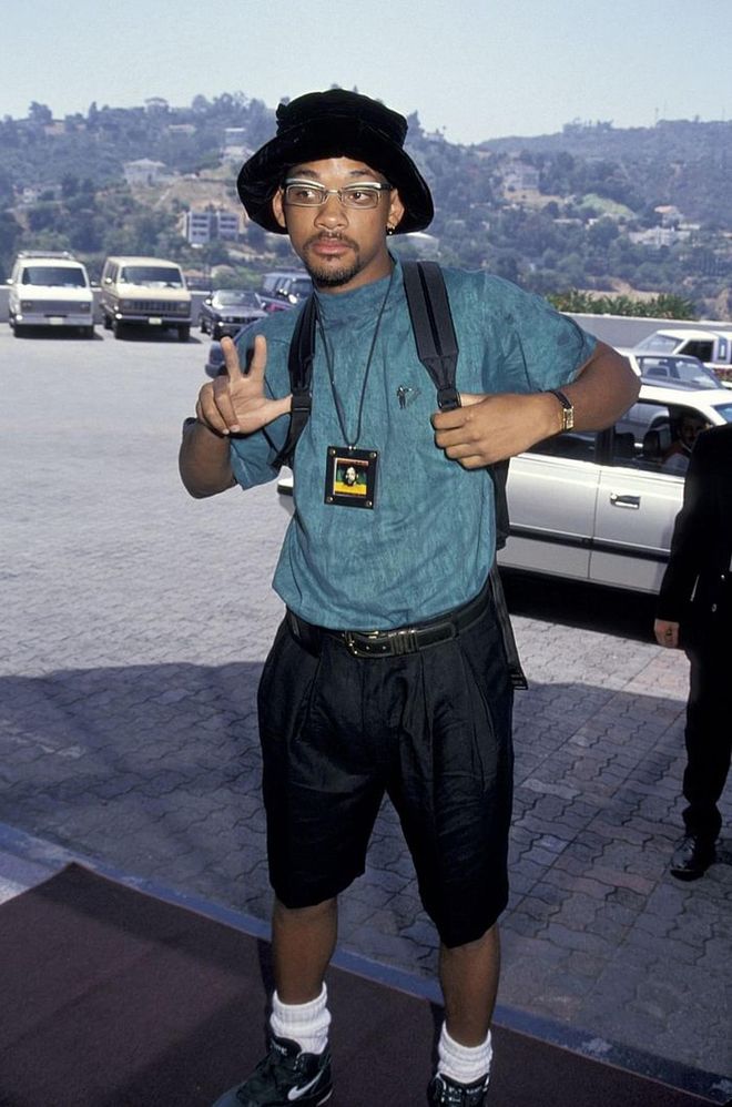 The Fresh Prince departs on a press tour, 1991. Photo: Getty