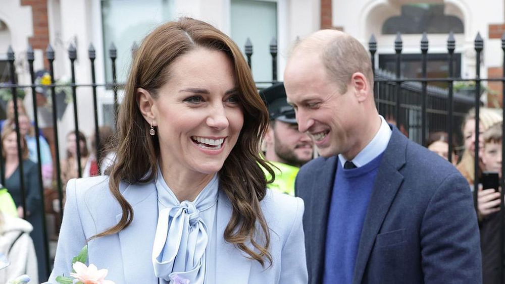 Prince William and Princess Kate Middleton Match Blue Looks