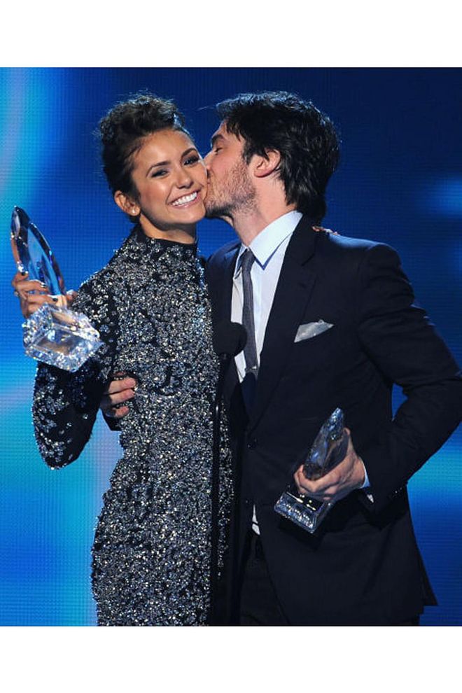 Elena Gilbert may have struggled in choosing between the Salvatore brothers on The Vampire Diaries, but for three years, Dobrev was team Somerhalder all the way. Their adorable off-screen relationship was #couplegoals for fans everywhere, but in 2013 they decided to part ways, the world was heartbroken, and they continued to work together on TVD until Dobrev left the show in 2015.