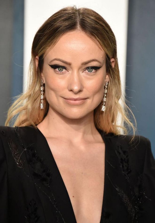 Olivia Wilde's smoky cat-eye is the perfect bold look to pair with glowing skin and nude lips.

Photo: John Shearer / Getty