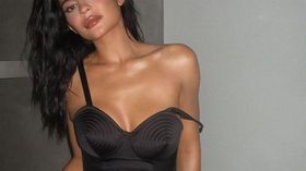 Kylie Jenner Cone Bra Dress