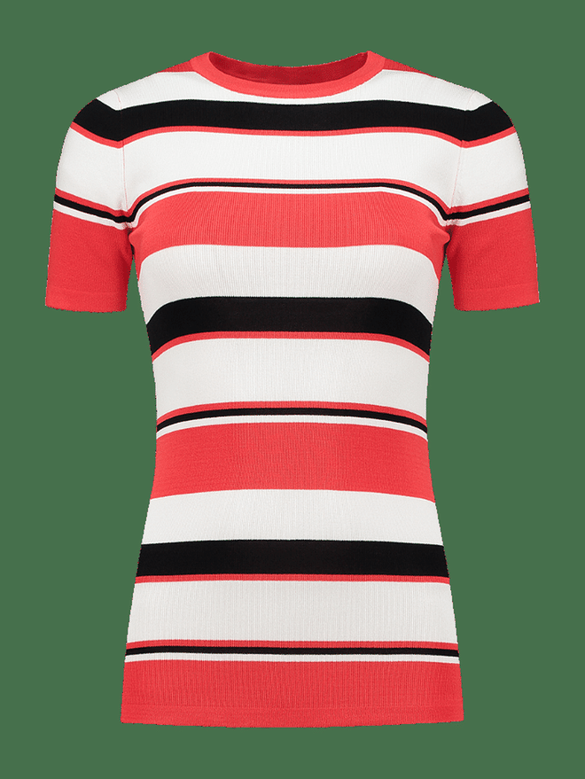 Bold stripes are the order of the day, and this number will keep you comfortable while injecting a fresh sensibility to your ensemble (Photo: Getty)
