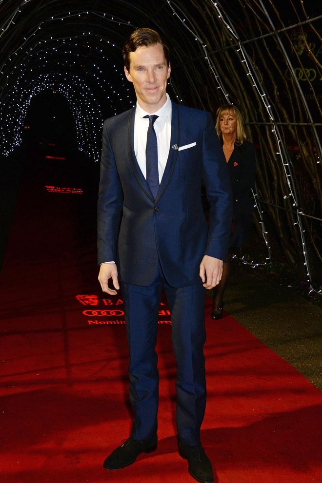 There is no denying that Mr Cumberbatch also scrubs up well for the red carpet, favouring tailored suits and tuxedos from Hugo Boss, Prada and Tommy Hilfiger.