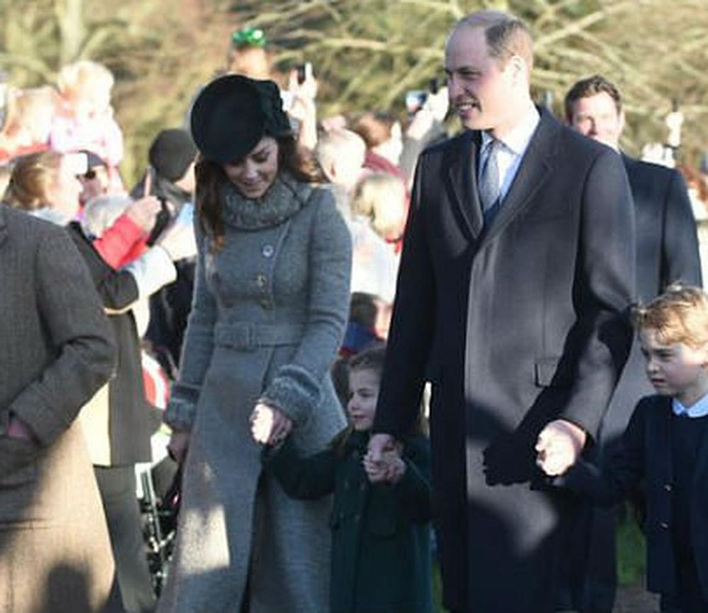 Prince George and Princess Charlotte Show Some Festive Cheer on Christmas Day