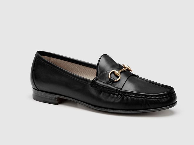 The Gucci Horsebit loafer made its debut in 1953 and is still one of the fashion pack's favourite shoes. While it is reinvented almost every season, your best bet for investment would be to stick with the classic.