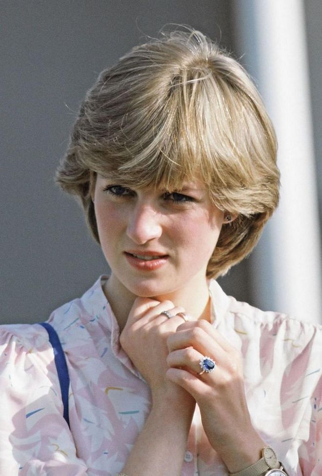 Before she was an official Princess, Lady Diana's fashion was just as cutting edge — if a little more subtle. Take her "blink and you'll miss it" decision to wear two watches on one wrist. The story behind this fashion moment is actually pretty romantic: Lore has it that Diana offered to wear Prince Charles' watch for him while he played a Polo match, as well as a gold watch he'd previously given her. Photo: Getty
