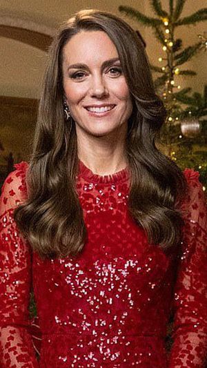 Kate Middleton Christmas Carol Service Gown