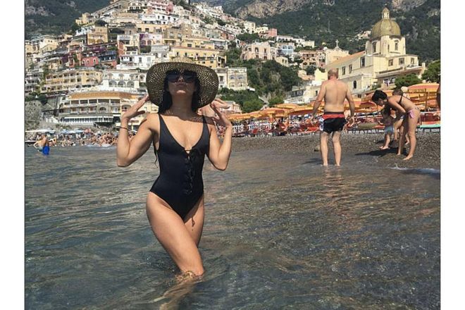 Vanessa Hudgens shares photos from her postcard-worthy trip to Positano on Instagram. Photo: Instagram