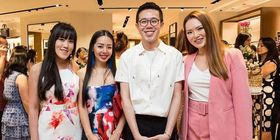 salvatore ferragamo harpers bazaar singapore ion orchard spring summer 2018 fashion shopping party boutique event