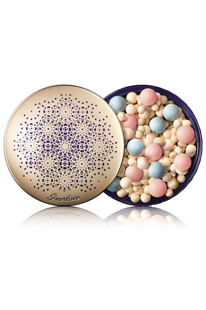 No makeup look is complete without glowing skin. Guerlain's new complexion correcting pearls impart fresh radiance.
Guerlain Meteorites Perles de Legende, $65, nordstrom.com.