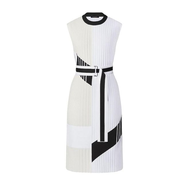 Color-Block Knit Dress, $3,700, Louis Vuitton