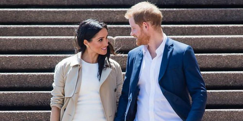 Prince Harry and Meghan Markle in Sydney