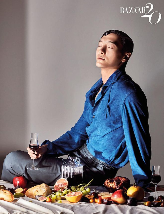 Yeong wears shirt and trousers, both by Hermès. (Photo: Gan)