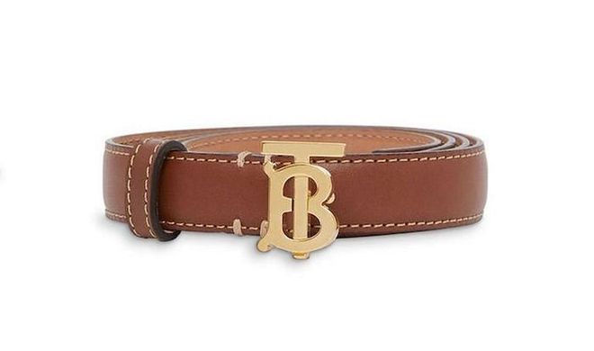 TB-Buckle Leather Belt, S$435, Burberry from MatchesFashion
