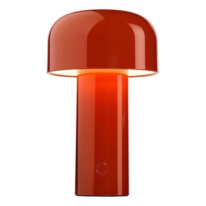 Bellhop table lamp, brick red, S$347, Flos from Finnish Design Shop