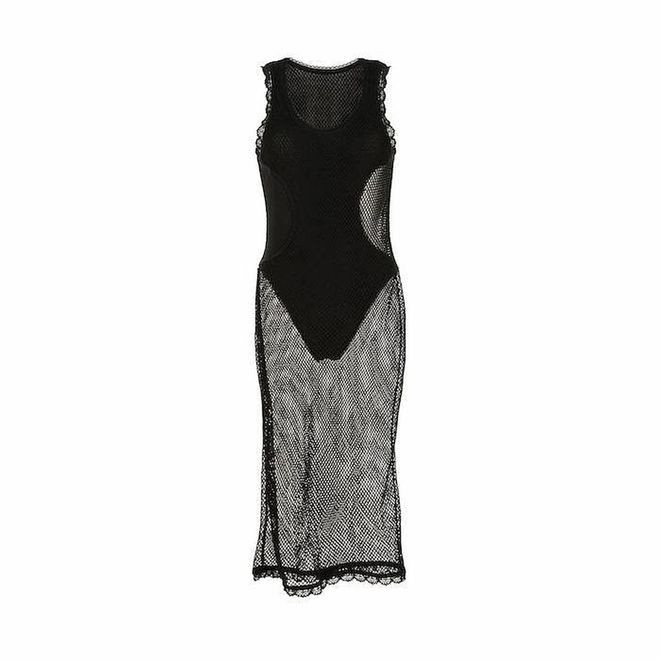 Layered Fishnet Dress, $620, Dion Lee at Farfetch