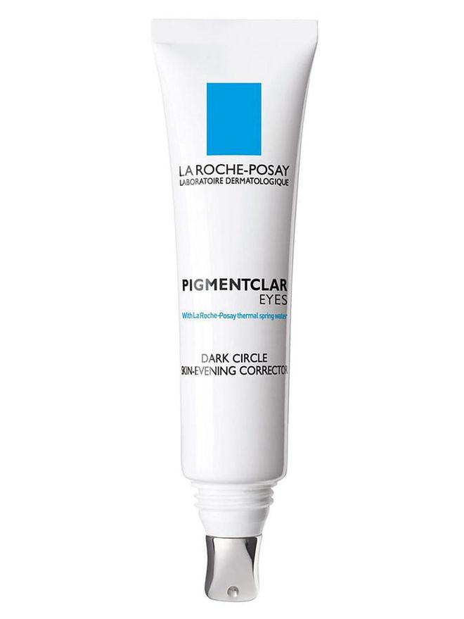 Phe-resorcinol targets dark circles while caffeine and the cool metal applicator of this cream take puffiness out of the picture.
